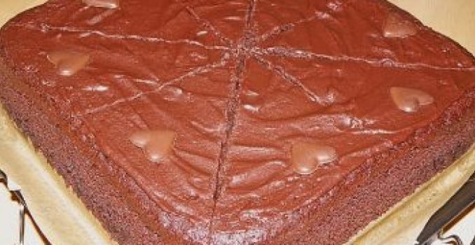Schokopudding-Kuchen